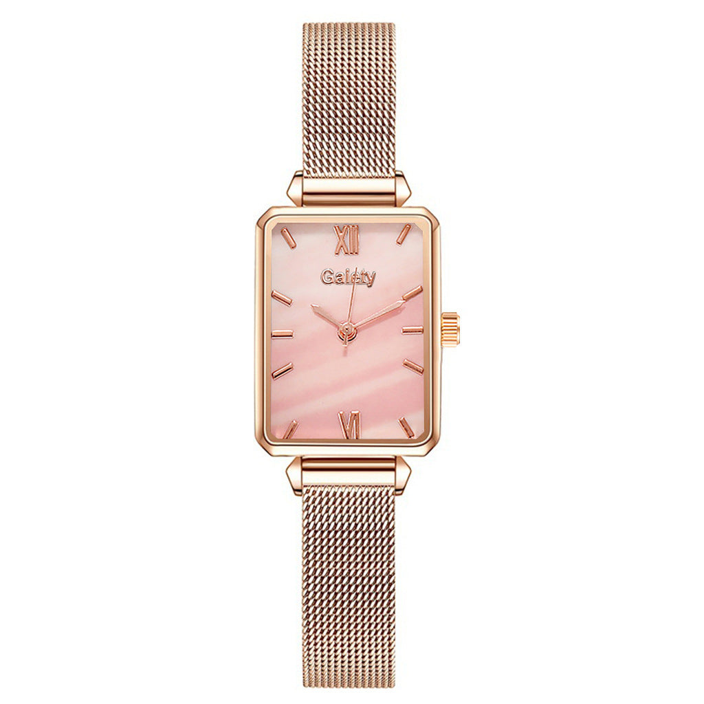 Fashion Ladies Watch Alloy Mesh Strap